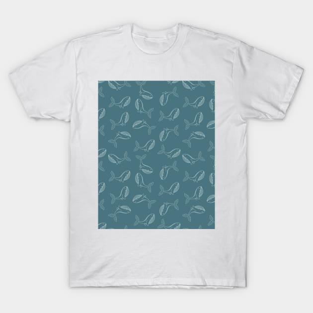 Whales T-Shirt by DanielK